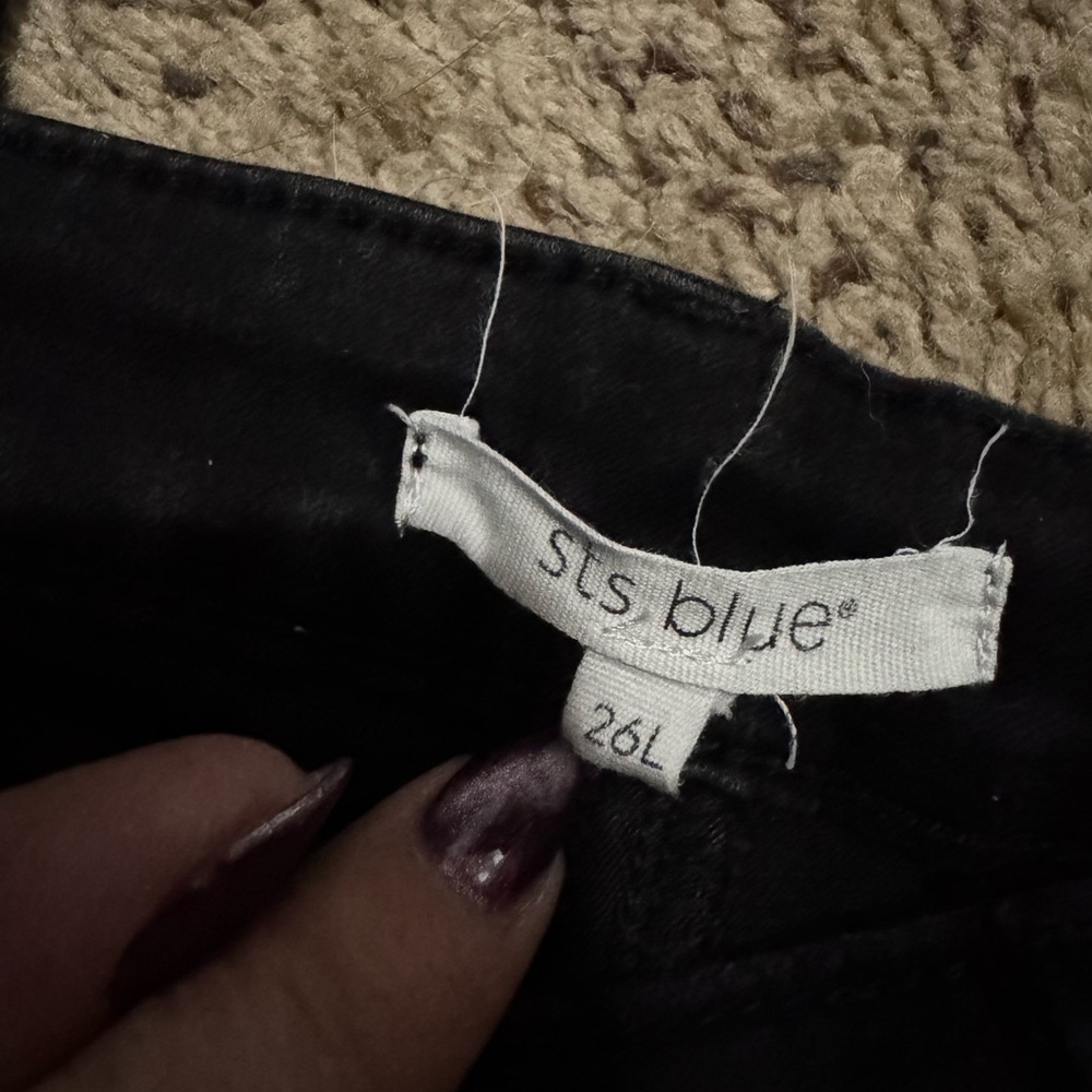 SLS Blue Black Jeans